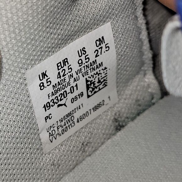 Puma Shoes Mens Size 9.5 Gray Cell Phase Athletic Running Training Gym Sneakers - Picture 12 of 16